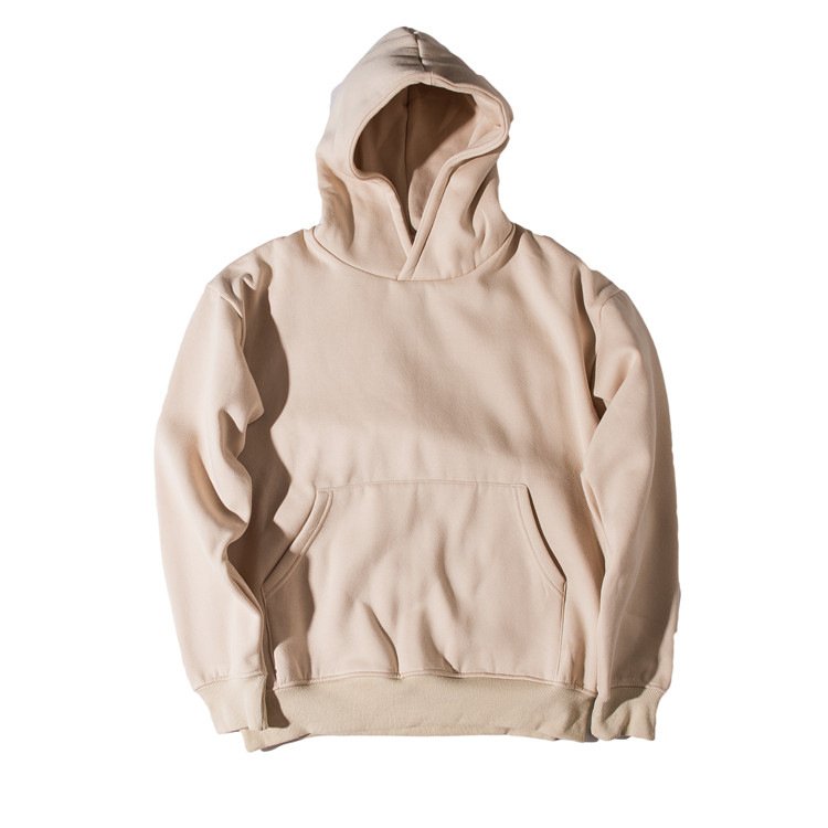 high quality heavy embroidery custom label hoodie gsm oversized blank men's hooded green hoodie without drawstring hoodie