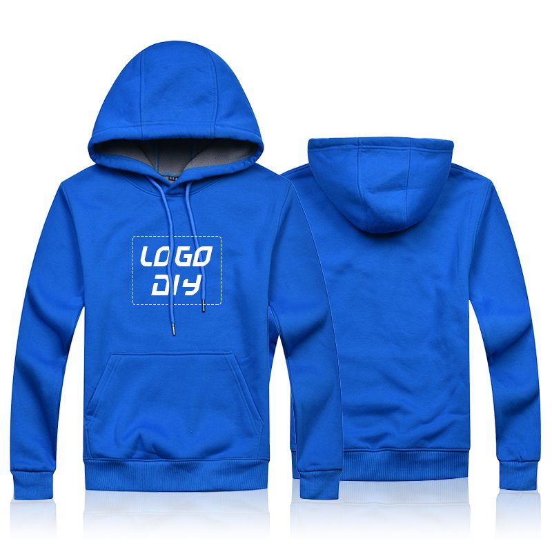 CVC fabric high purity cotton hoodies casual sport pullover men's hoodies thick fleece hoodies sweatshirts