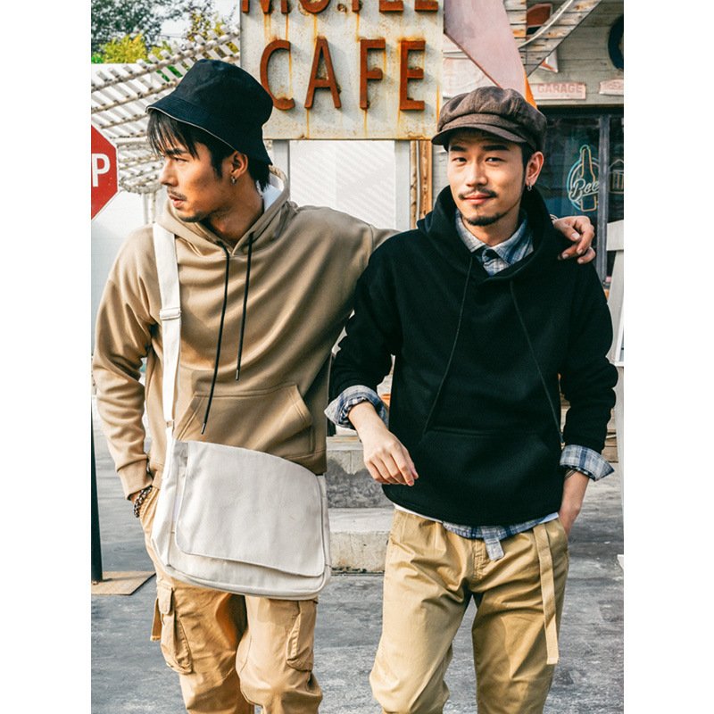 H5029 High Quality Custom Print Embroidered Unisex 360g 100% Cotton Oversized Plus Size Men's Hoodies