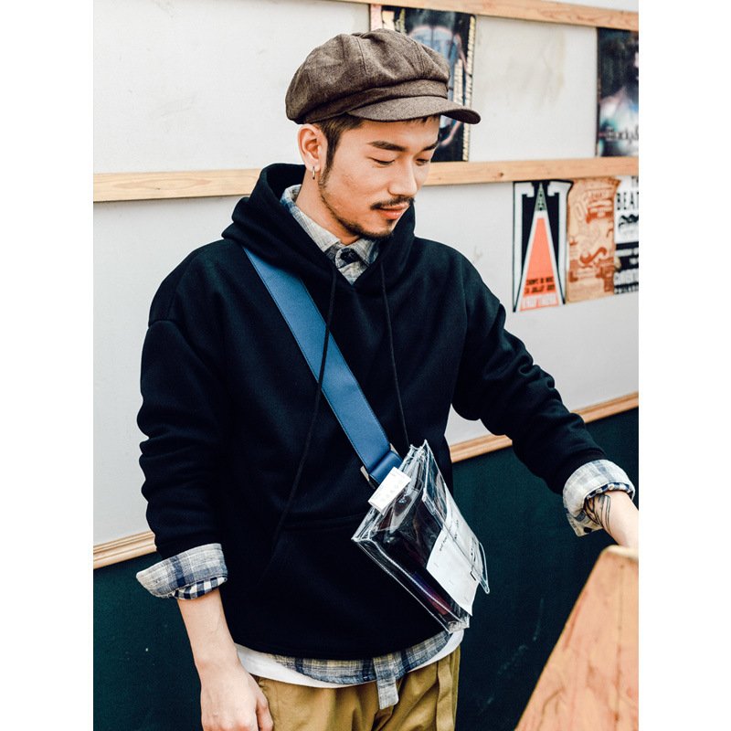 H5029 High Quality Custom Print Embroidered Unisex 360g 100% Cotton Oversized Plus Size Men's Hoodies