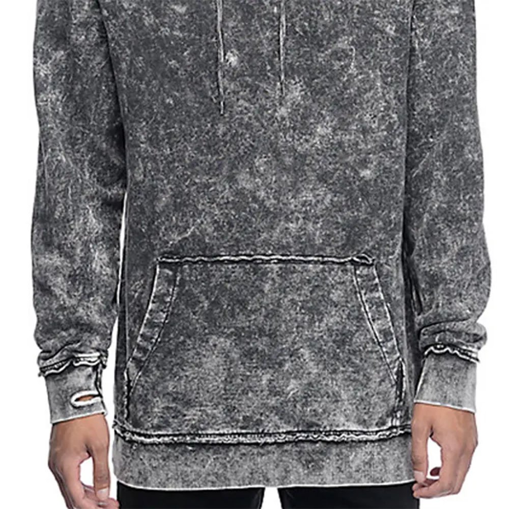 Oversize Boys Stone Wash Hoodies acid wash hoodies Kangaroo Pocket Streetwear Sweatshirts For Adults