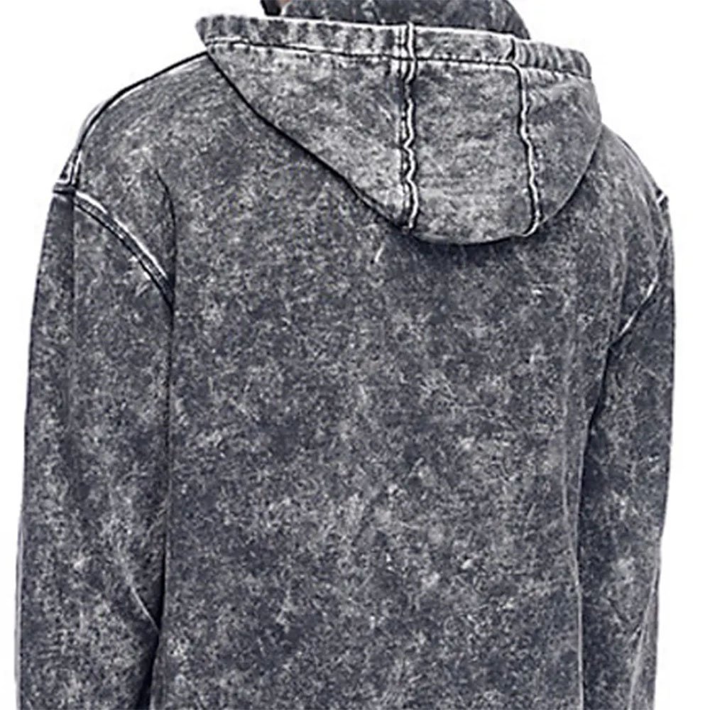 Oversize Boys Stone Wash Hoodies acid wash hoodies Kangaroo Pocket Streetwear Sweatshirts For Adults