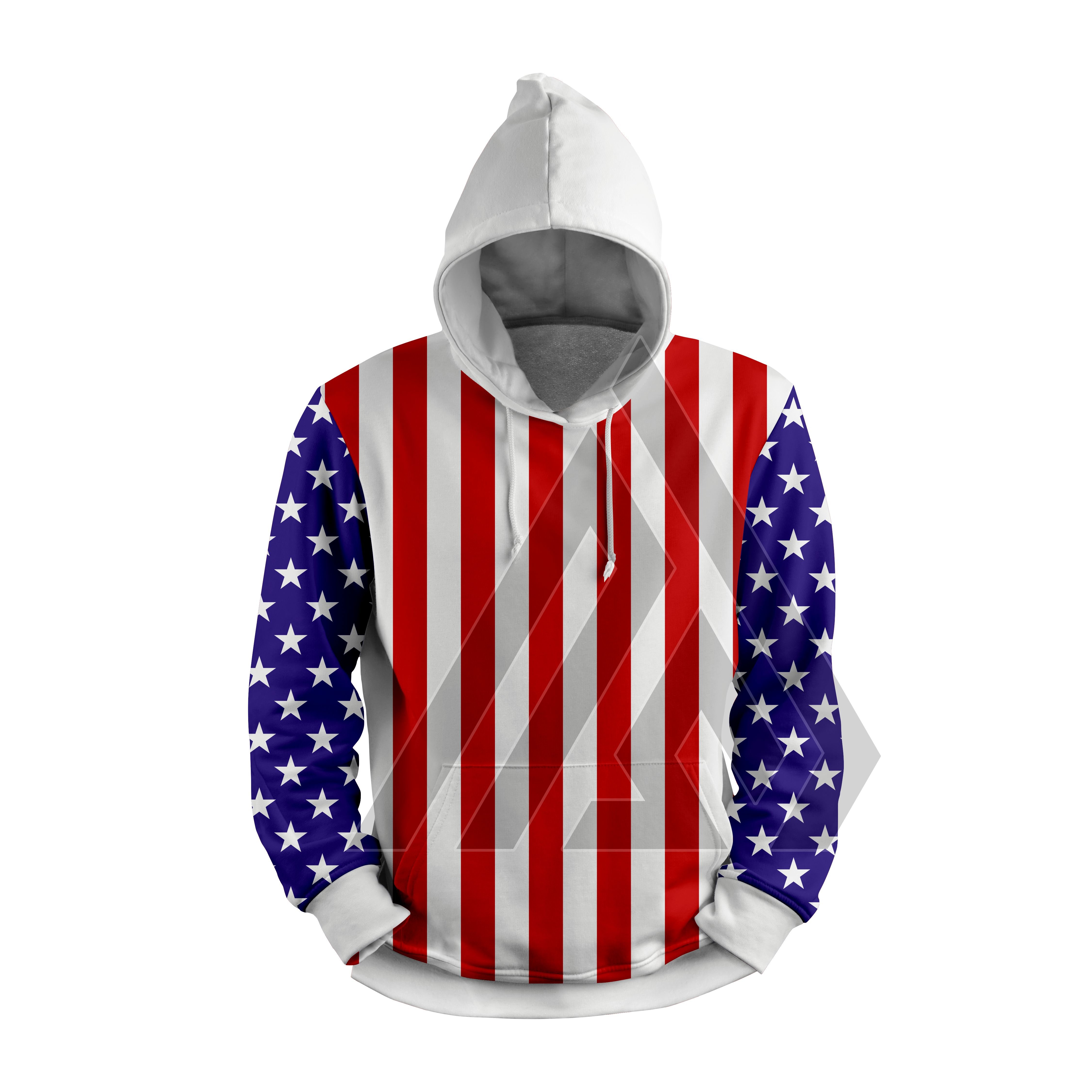 American Pullover Men's Sublimation Hoodies sweatshirts Polyester Fleece made Full Sleeve OEM Free Sample Men Hoodie
