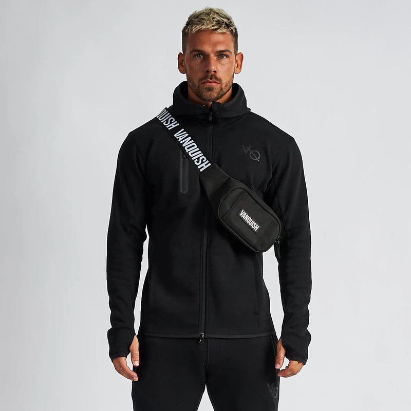 Men's zipper quick-drying wear athletic workwear men's hoodies and sweatshirts high thread count men's training wear sets