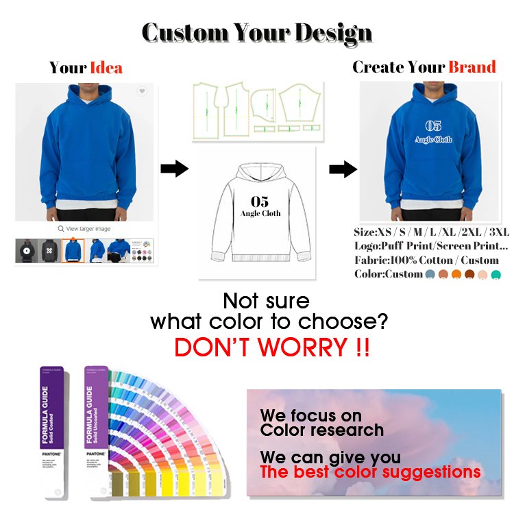 OEM Custom Y2K Higher Quality Clothing Men Oversized Streetwear Vintage Applique Heavy Embroidered Fleece Zip Up Hoodie