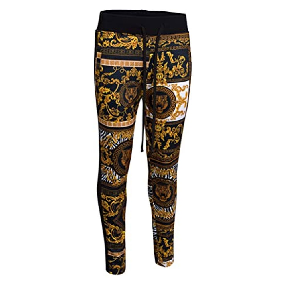 Customized Fashion 3d Digital Printed Custom Size Logo Brand Pullover Men's Sweatshirt And Pant Tracksuit Set