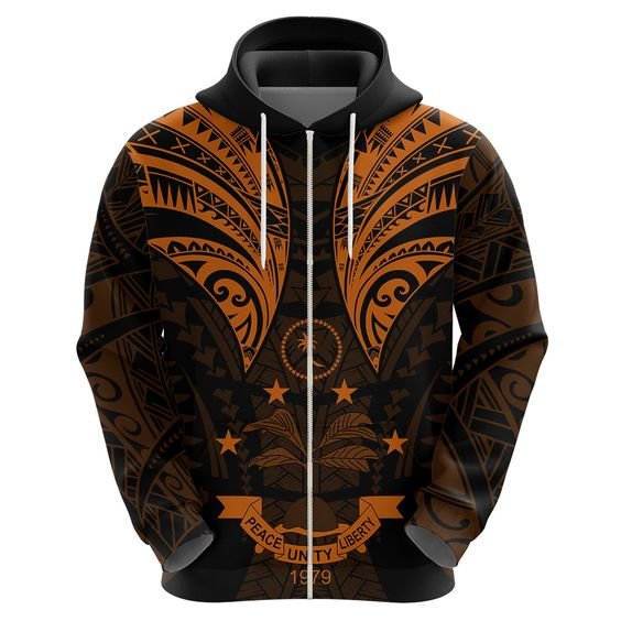 2024 Factory Price Polynesian Samoan Tribal Design Custom With Zipper Mens Oversize Casual Hooded Sweatshirt boy tops
