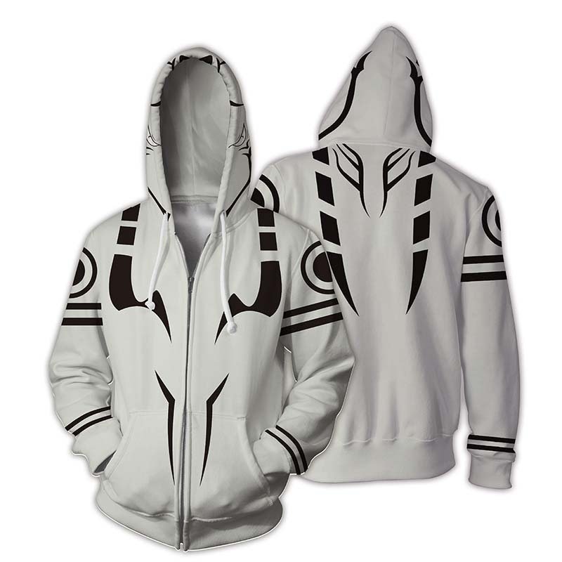Hot Sell New 3d Print Zip Cardigan Hooded Sweater Coat Shirt Cosplay Anime Customized Mens Sweatshirt