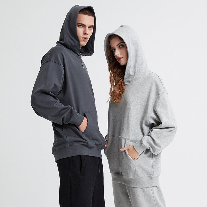 2021 Custom Hoodie Wholesale Streetwear Men S Hoodies Print Unisex Plain High Quality Oversized Organic Cotton Silicon Casual