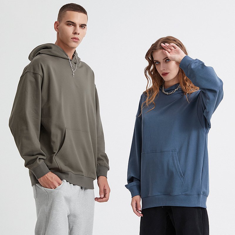 2021 Custom Hoodie Wholesale Streetwear Men S Hoodies Print Unisex Plain High Quality Oversized Organic Cotton Silicon Casual