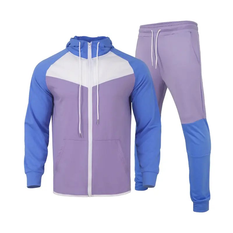 Casual Sportswear Suit Men Hoodies Pants 2Pcs Set Cotton Sweatshirt Sweatpants Male Gym Fitness Autumn Joggers Skinny Tracksuits