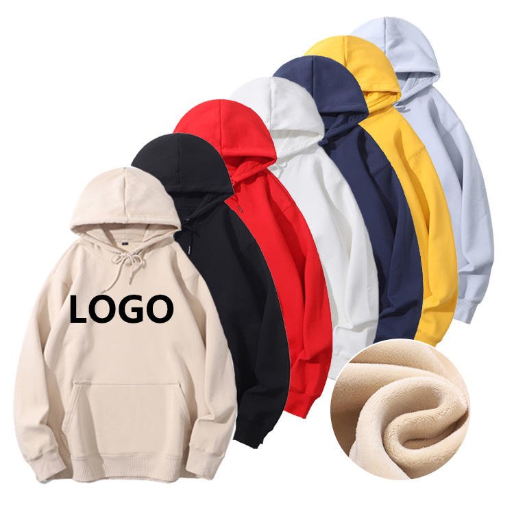 2024 Wholesale Custom Embroidery Puff Printing Hoodie For Men High Quality Blank Men's Hoodies & Sweatshirts