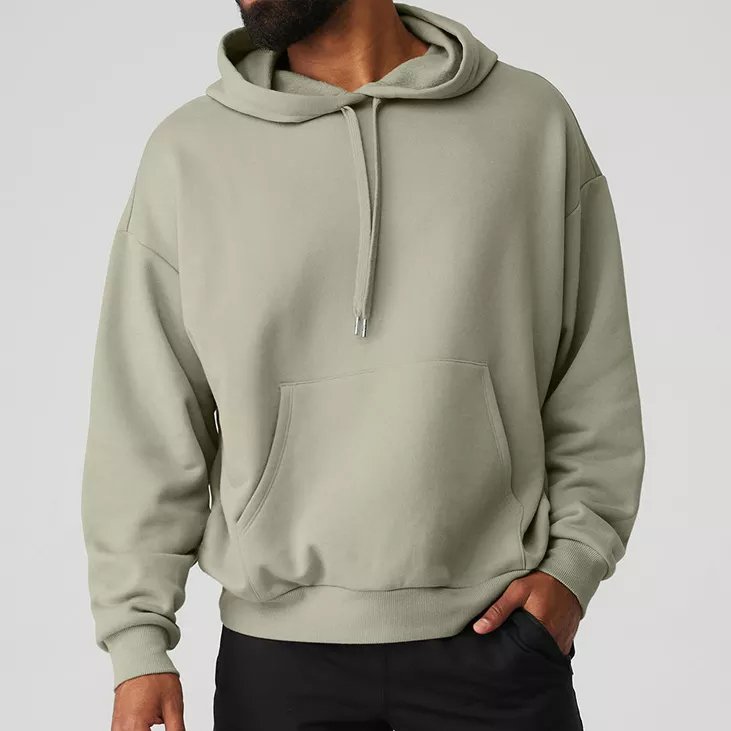 OEM wholesales custom logo Crew Neck hoodies set men's hoodies & sweatshirts men pullover hoodies