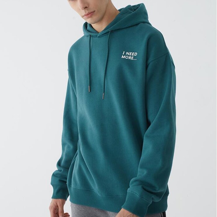 Wholesale winter fleece custom men's embroidered hoodies and sweatshirts for men