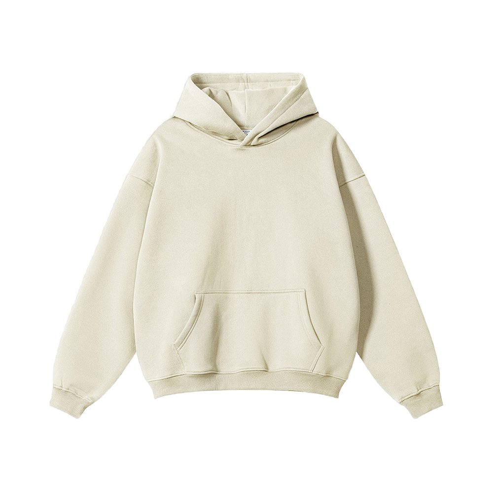 Wholesale Unisex Cotton Fleece Hoodie Custom Cotton Fleece Hoodie Mens Pullover Sweatshirt