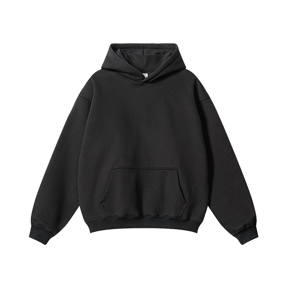 Wholesale Unisex Cotton Fleece Hoodie Custom Cotton Fleece Hoodie Mens Pullover Sweatshirt