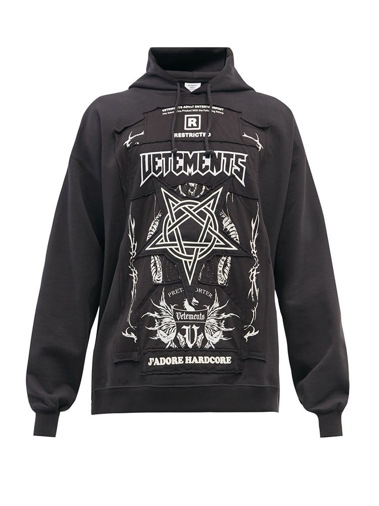 New Fashion Men's Hoodies Unisex Custom Hardcore Logo-patch Cotton-blend Hoodies & sweatshirts