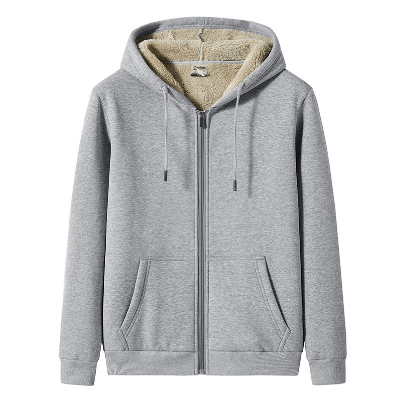 Custom Logo Blank Thick Men'S Fleece Oversized Hoodie Plain Men Pullover Hoodie Blanks Customize Hoodie