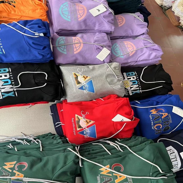 2.55 Dollars Model FYK091 Hoodies Size XL-3XL Autumn Wholesale Fast Delivery Men's Hoodies Sweatshirts With Prints