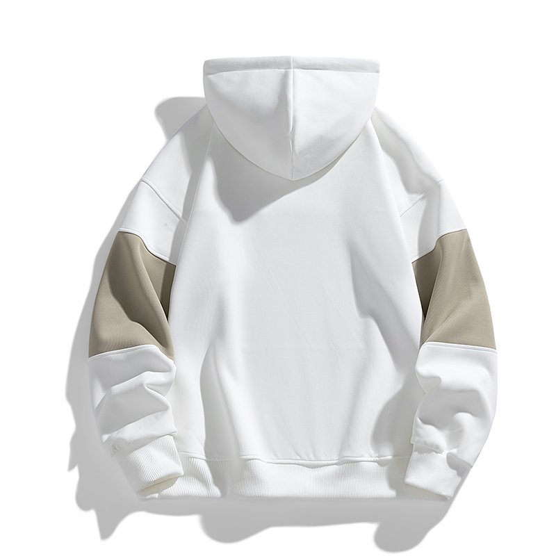 Autumn Winter Casual Men Hoodies&Sweatshirts Splicing Colors Block Men's Hoodie Blank Men's Clothing