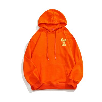 Customized Logo Puff Printed Men Hoodie Sweatshirt Classic Style Pullover Puff Printing Men's Hoodies