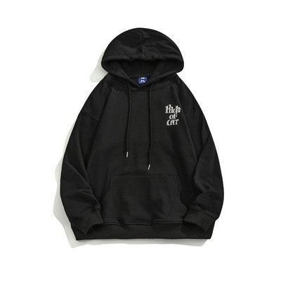 Customized Logo Puff Printed Men Hoodie Sweatshirt Classic Style Pullover Puff Printing Men's Hoodies