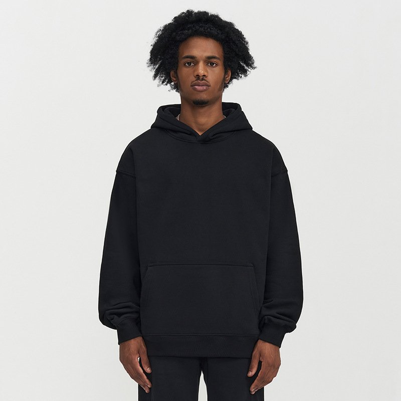 380g Fleece Cotton Men's Hoodies & Sweatshirts Pullover Unisex Heavyweight Hoodie Print Oversized Embroidery Hoodies Sweatshirt