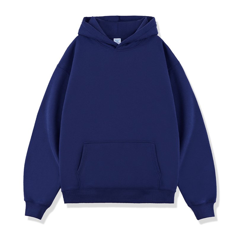 380g Fleece Cotton Men's Hoodies & Sweatshirts Pullover Unisex Heavyweight Hoodie Print Oversized Embroidery Hoodies Sweatshirt