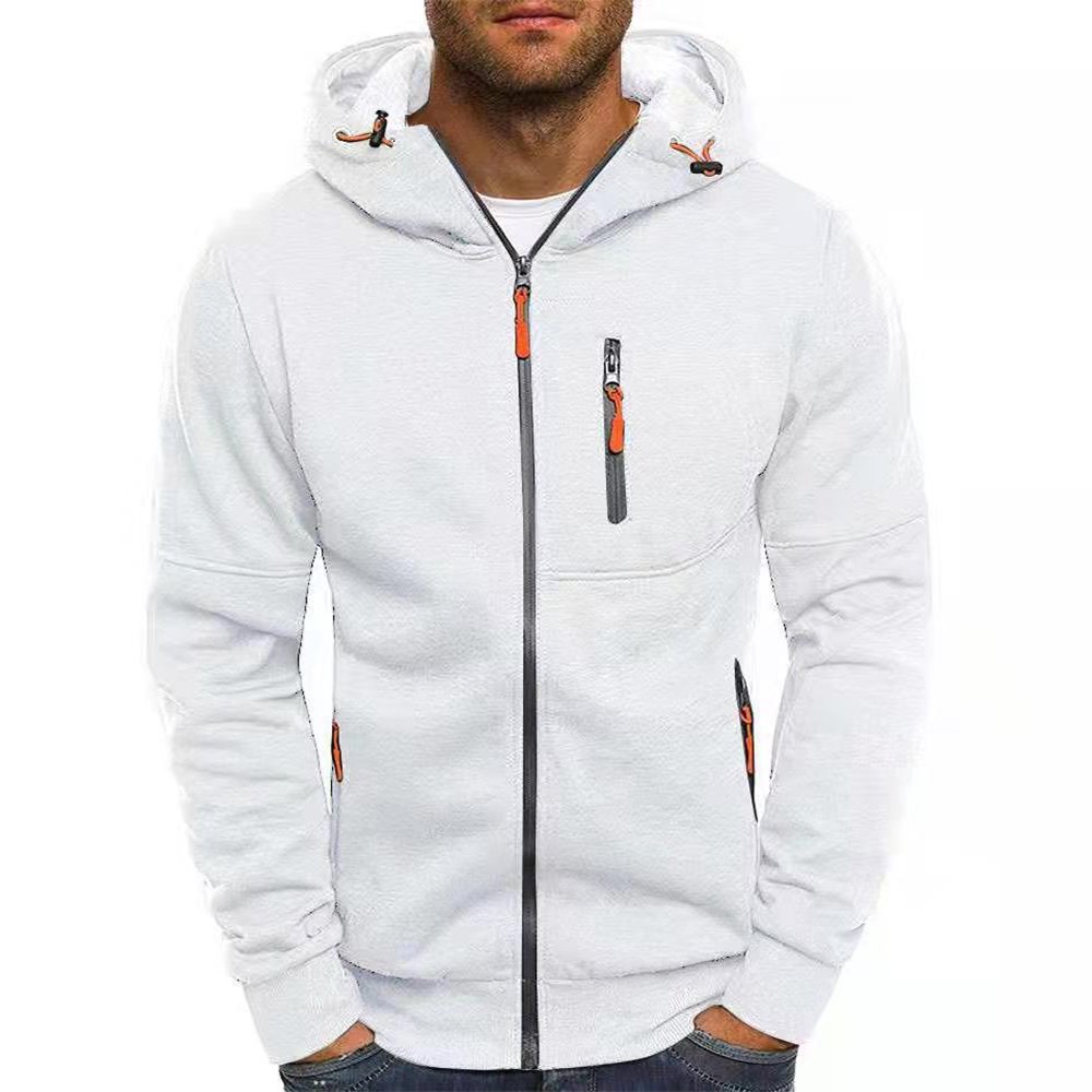 Plain Sport Hoodies Men Custom Logo Zip Up Hoodies Manufacturer Hooded Sweatshirt Men's Hoodies Sweatshirts Sudadera Deportiva