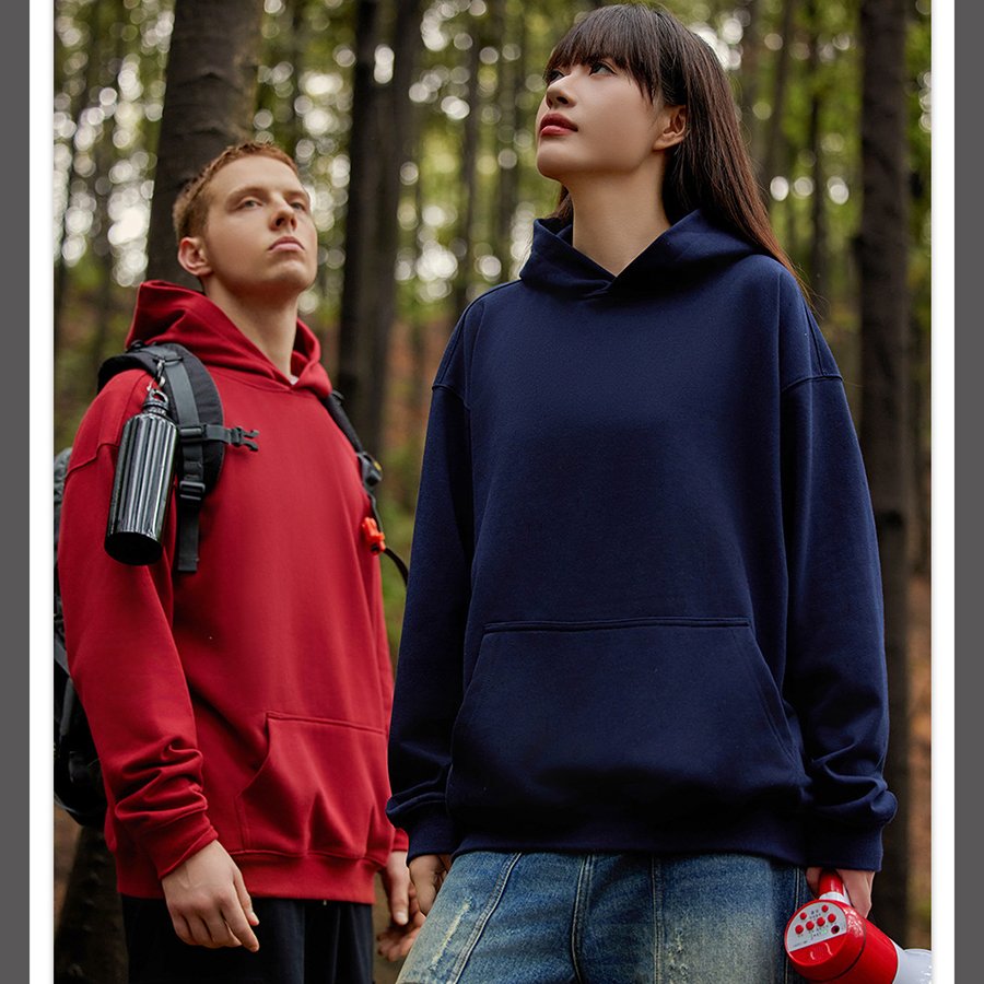 Thick High Quality 420 GSM Hoodie Blank Custom Logo Unisex Oversized Print Design Streetwear Men's Hoodies