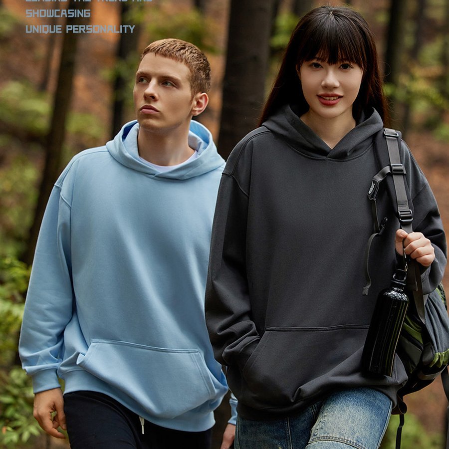Thick High Quality 420 GSM Hoodie Blank Custom Logo Unisex Oversized Print Design Streetwear Men's Hoodies