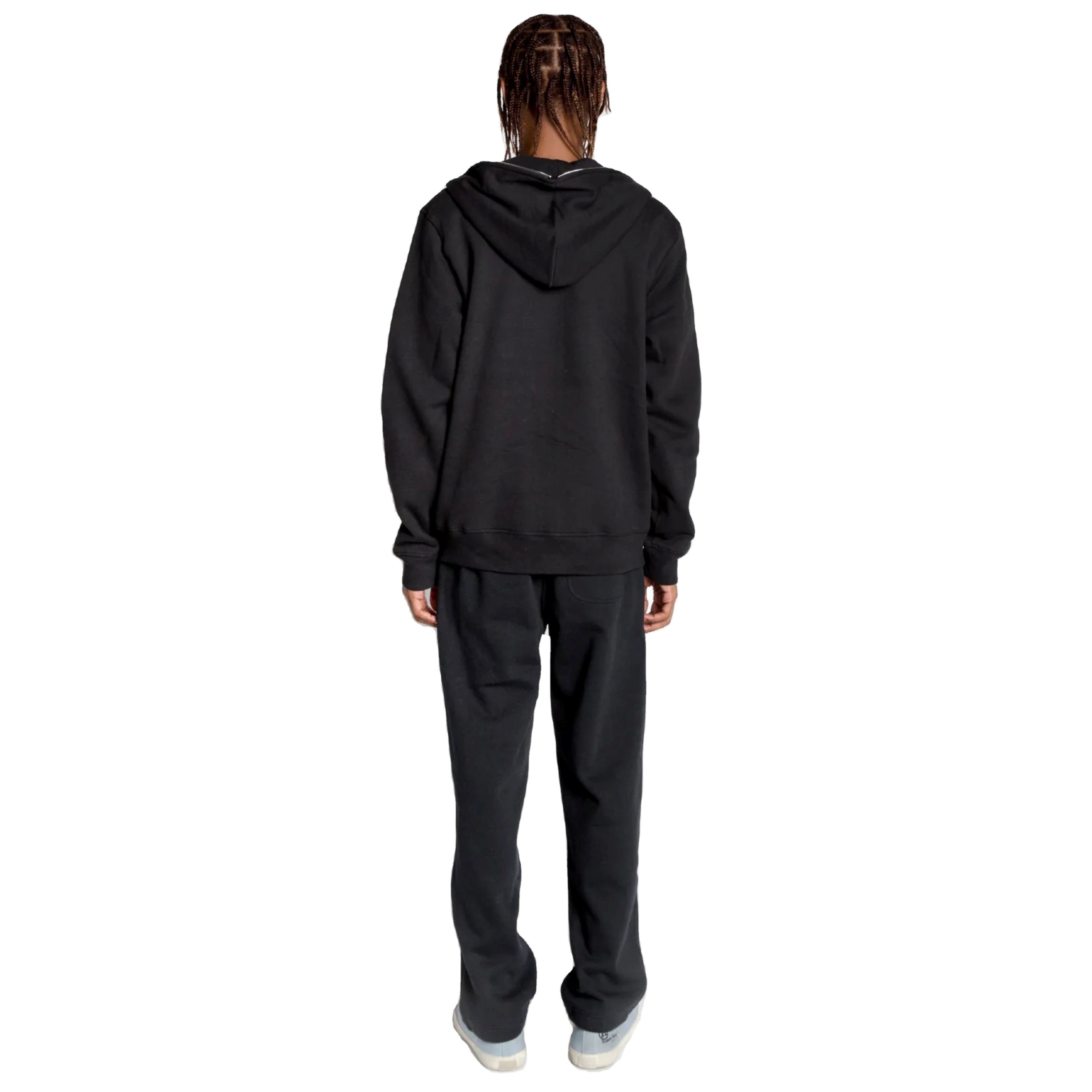 Custom Logo 3D Foam Puff Screen Printed Men's Hoodie with Zip-up Face Cover Graphic Print Full Zip Hoodie for Autumn/Winter