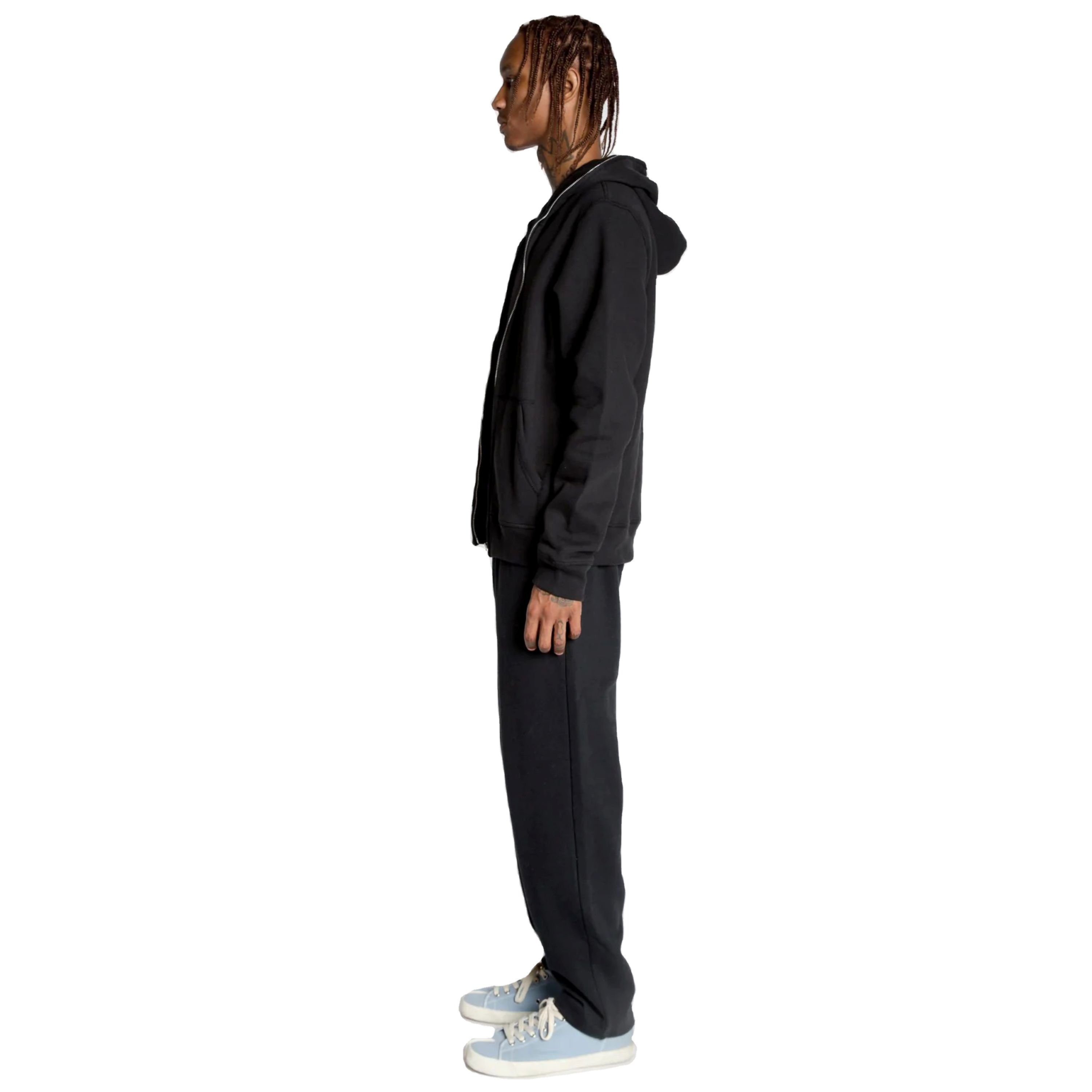 Custom Logo 3D Foam Puff Screen Printed Men's Hoodie with Zip-up Face Cover Graphic Print Full Zip Hoodie for Autumn/Winter