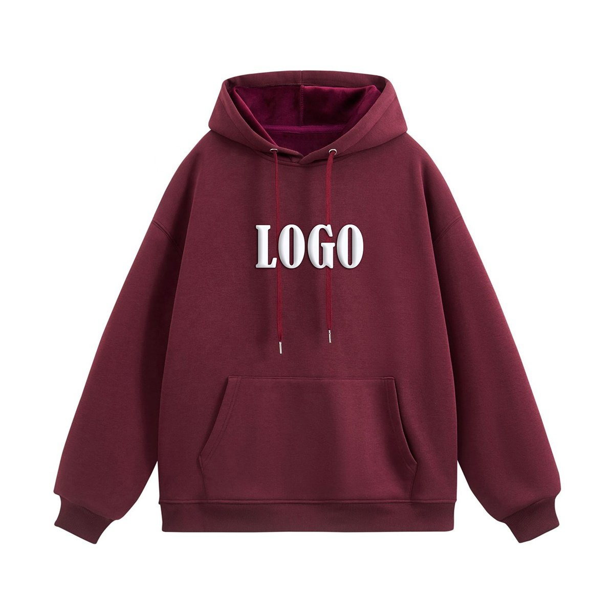 Professional Factory Logo Hoodie Unique Simple Fashion Single Hooded Men's Hoodie