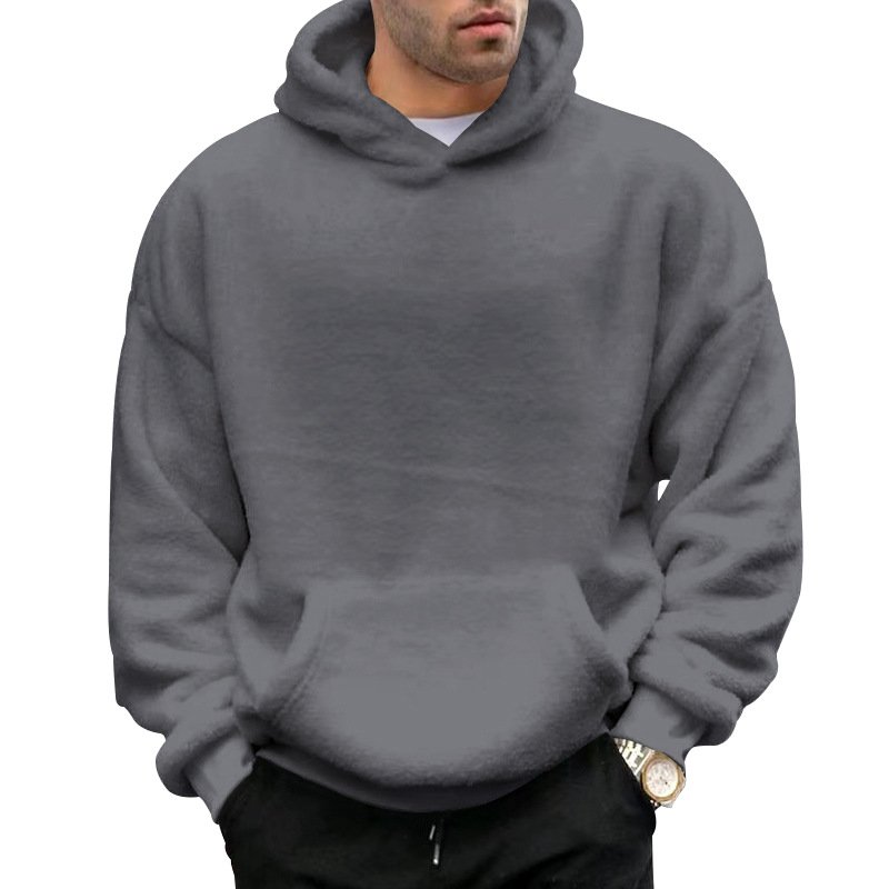 High Quality Wholesale Custom Logo Winter Pullover Oversized Fleece Blank Men's Hoodies