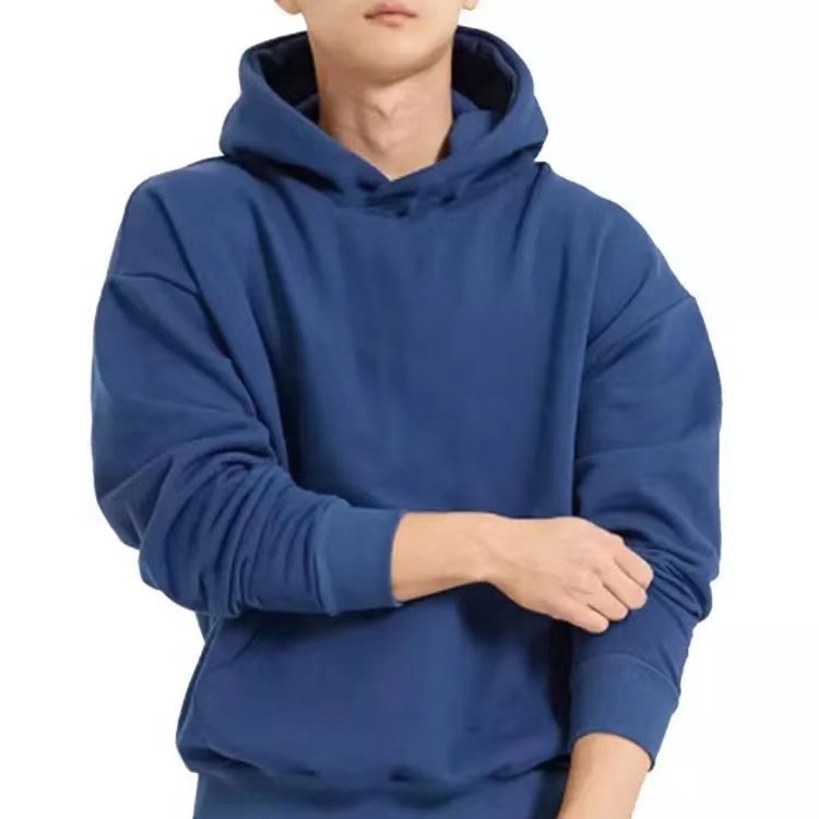 Custom Hoodies Men's 100% Cotton Heavy Weight Luxury Quality Puff Printing Oversized Streetwear Pullover Hoodies For Men