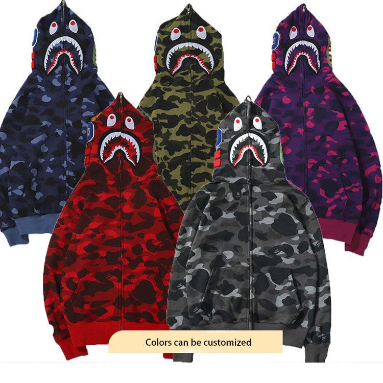 High Quality Pullover 3d Printed Men's Hoodies Custom Oversized Sweatshirt Ape Hoodie
