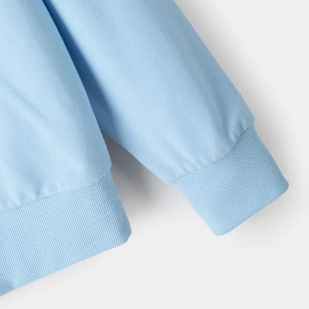 Streetwear Men's Hoodies Short Sleeves Solid Blue Drop Shoulder Hoodies 2022 Top Quality Men's Cotton Fleece Men's Hoodies