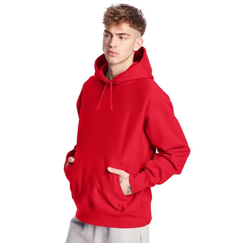 Custom Men's Hoodies High Quality Cotton Fleece Casual Design Embroidered Puff Washed Screen Fitness Jersey Knit Heavy Thick