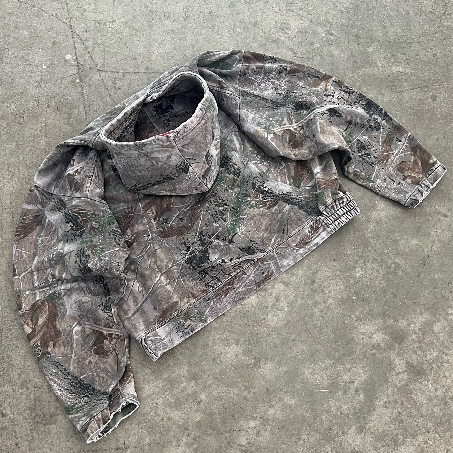 Vintage Printed Camouflage Hoodie For Men Custom Long Streetwear For Hunting Made With Logo Pattern For Winter Camo Hoodie