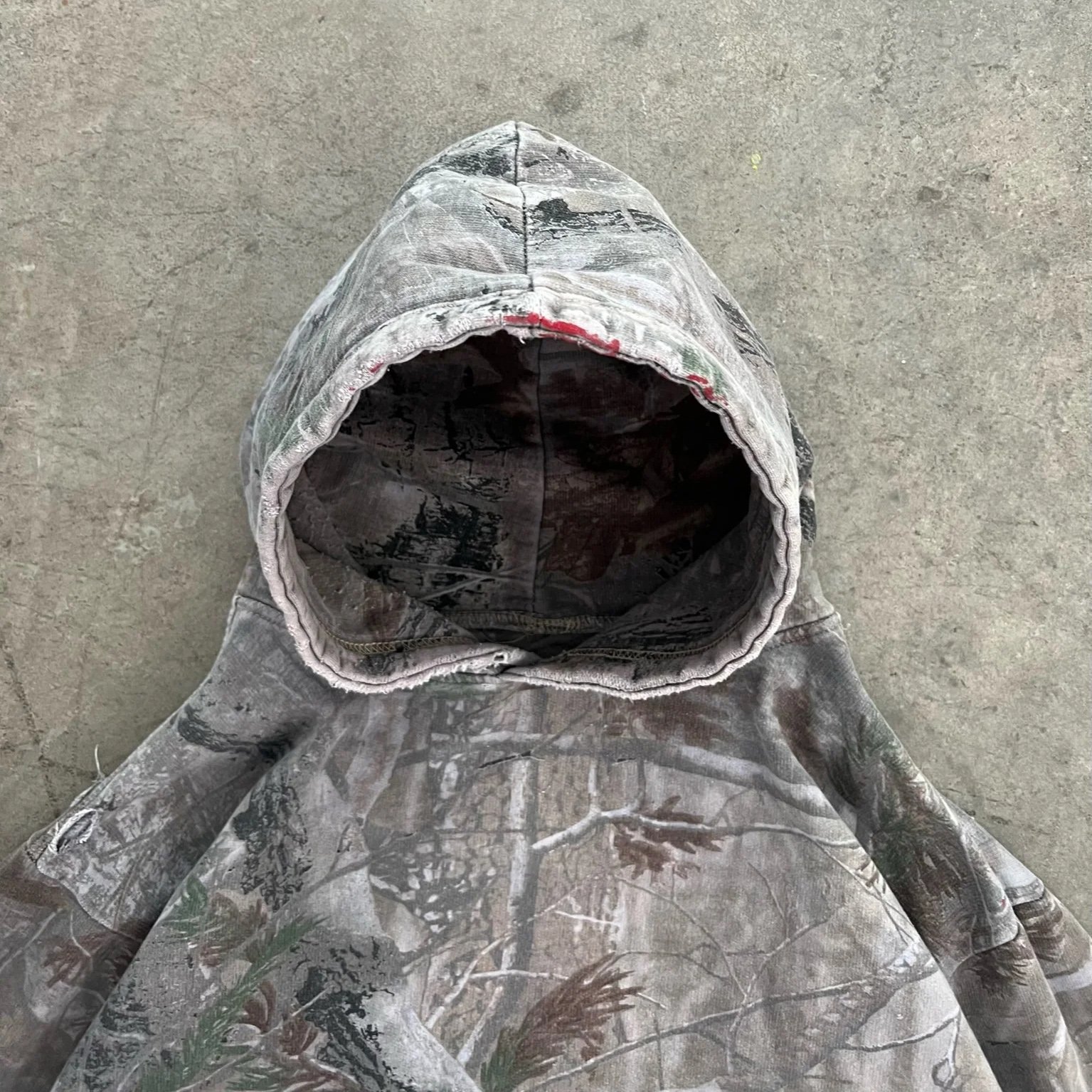 Vintage Printed Camouflage Hoodie For Men Custom Long Streetwear For Hunting Made With Logo Pattern For Winter Camo Hoodie