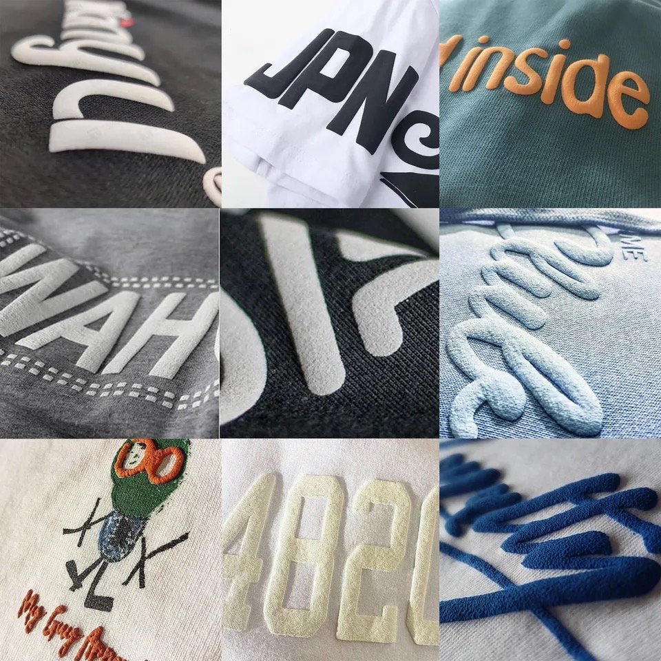 High Quality 350 gsm Puff Printing Streetwear Cotton Oversized Hoodie Unisex men's hoodies & sweatshirts Custom Hoodies Men