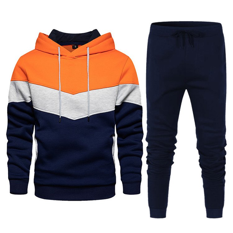 Custom Logo Designer Fleece Moletons Oversized Heavy Two Piece Set Pullover Sweat-shirt Men's Hoodies & Sweatshirts