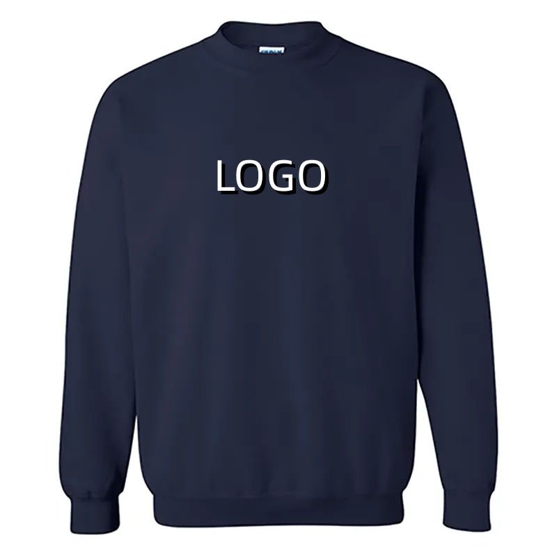 Puff Printing 100% Cotton Thick Heavyweight Hoodie Custom Drop Shoulder Fleece Oversized French Terry Pullover Hoodies Men