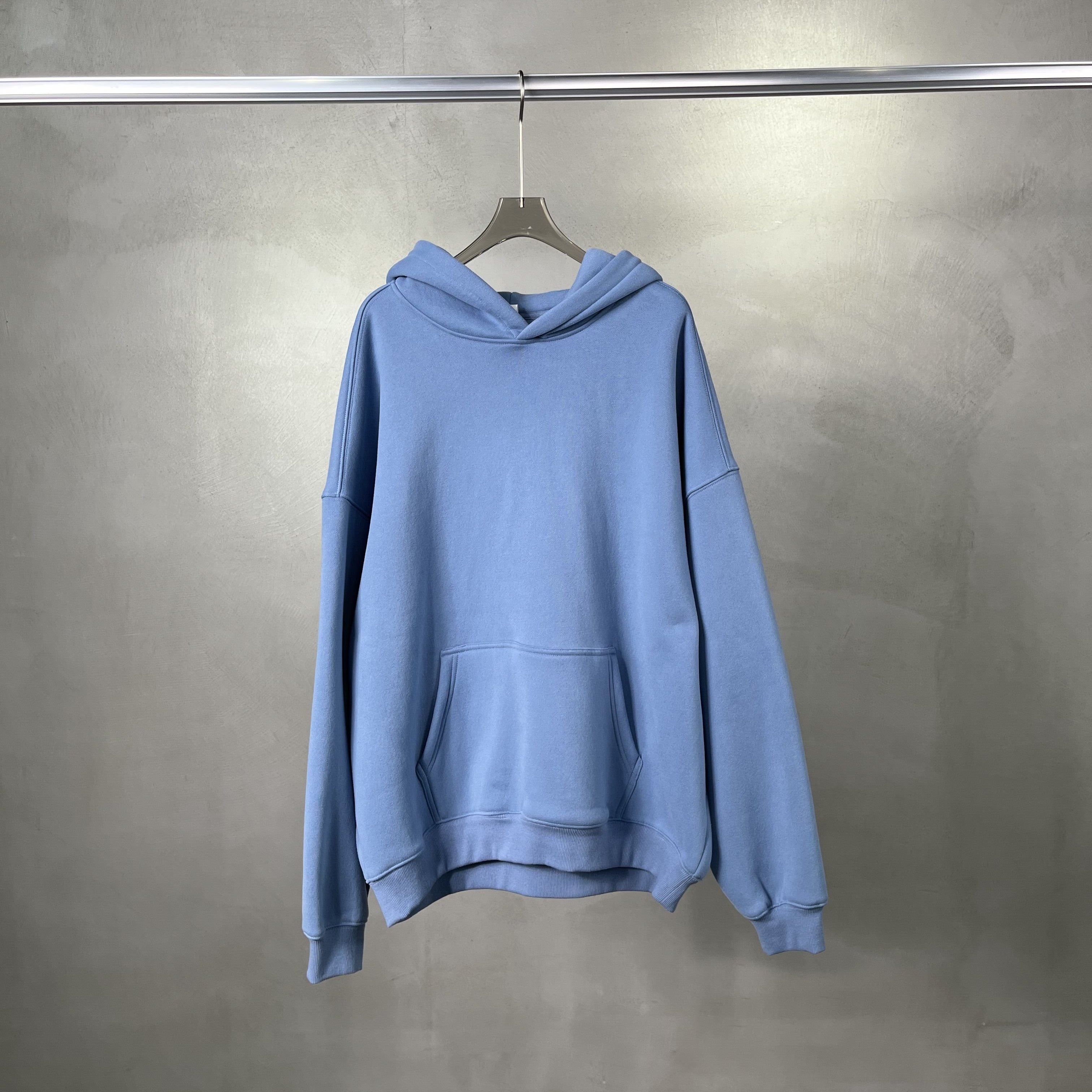 Fashion Unisex High Quality Oversized USA Size Custom Logo Hoodie Plain puff printing Heavyweight cropped Hoodie