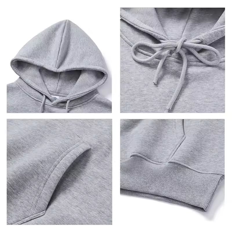 Wholesale Custom Designer Blank Solid Plus Size Pullover Essentials Cotton Men'S Hoodies Sweatshirts