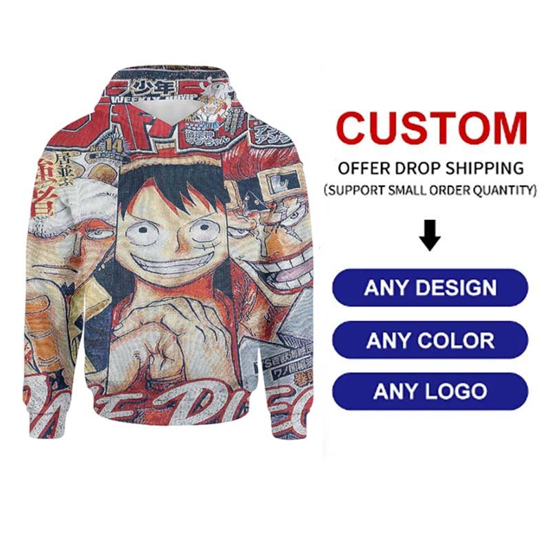 High Quality Hip Hop Streetwear Thick Plus Size Tapestry Hoodie Custom Oversized Men's Jacquard Woven Sweatshirts Hoodies
