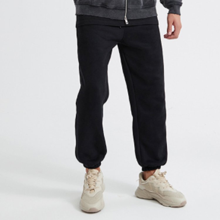 OEM Custom Sweatpants And Hoodie Set High Quality DTG Printing Pullover Set Tracksuit For Men