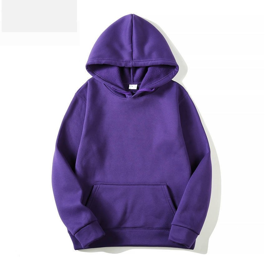 Custom design high quality cotton fleece pull over winter new style men's hoodies