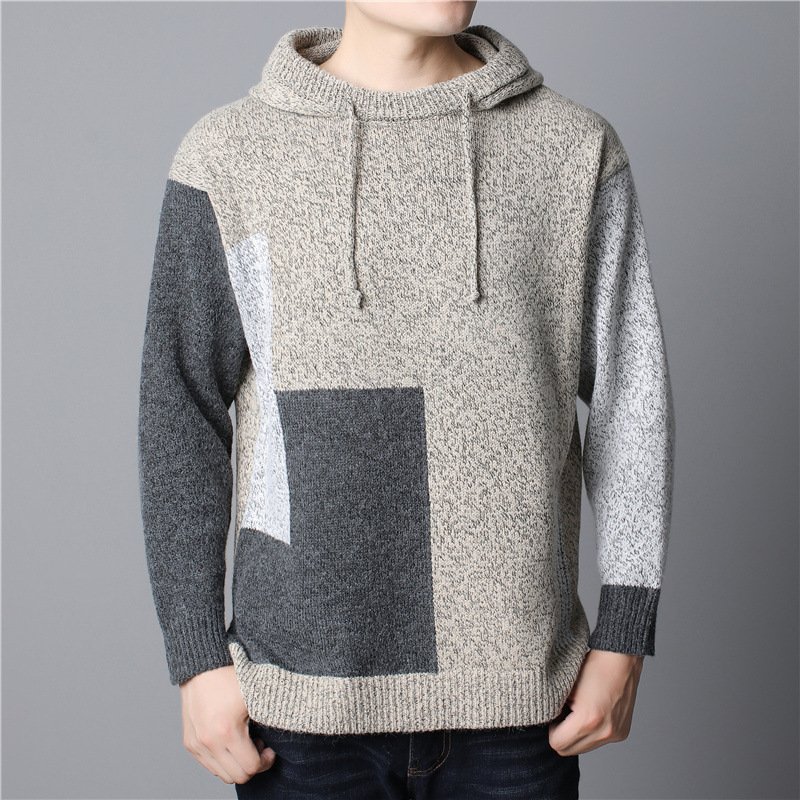 Alpaca heavyweight vietnam oversized athletic fitness tank knitted pullover hoodie 3d emboss oem clothing sweater men hoodie